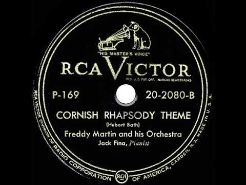1946 Freddy Martin - Cornish Rhapsody Theme (Jack Fina, piano)