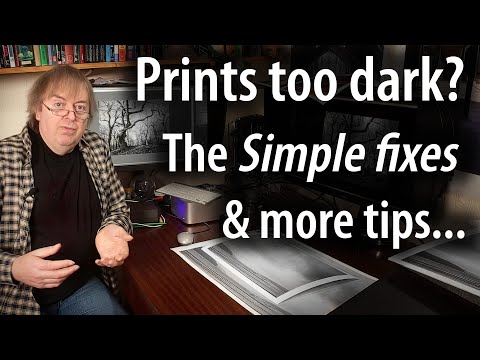 Are your prints too dark? Simple fixes and tips for photo editing and printing