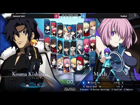ABU 84: Coming Home - Samurai_Zach vs TeaBud - Melty Blood: Type Lumina Losers Finals