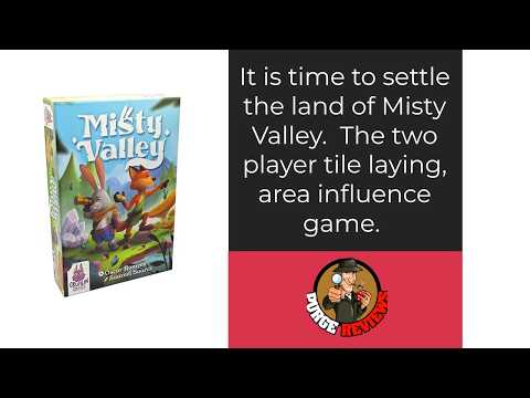 The Purge: #5439 Misty Valley: The 2 player area influence board game starring animals