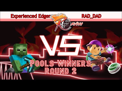 Super Red River Riot XVIII - Pools WR2 - Experienced Edger (Steve) vs RAD_DAD (Ness)