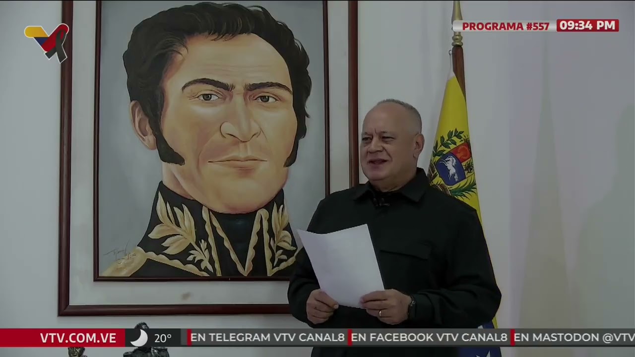 Cabello: Cien muertos contabilizados hasta ahora por el bombardeo del 3 de enero (Con el Mazo Dando)