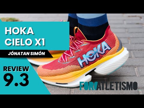 HOKA Cielo X1 REVIEW: zapatillón para correr maratón a ritmos medios