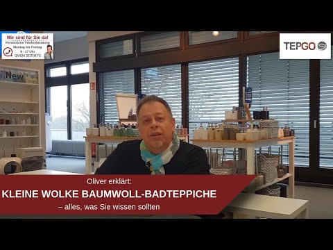 Kleine Wolke Badteppiche aus Baumwolle