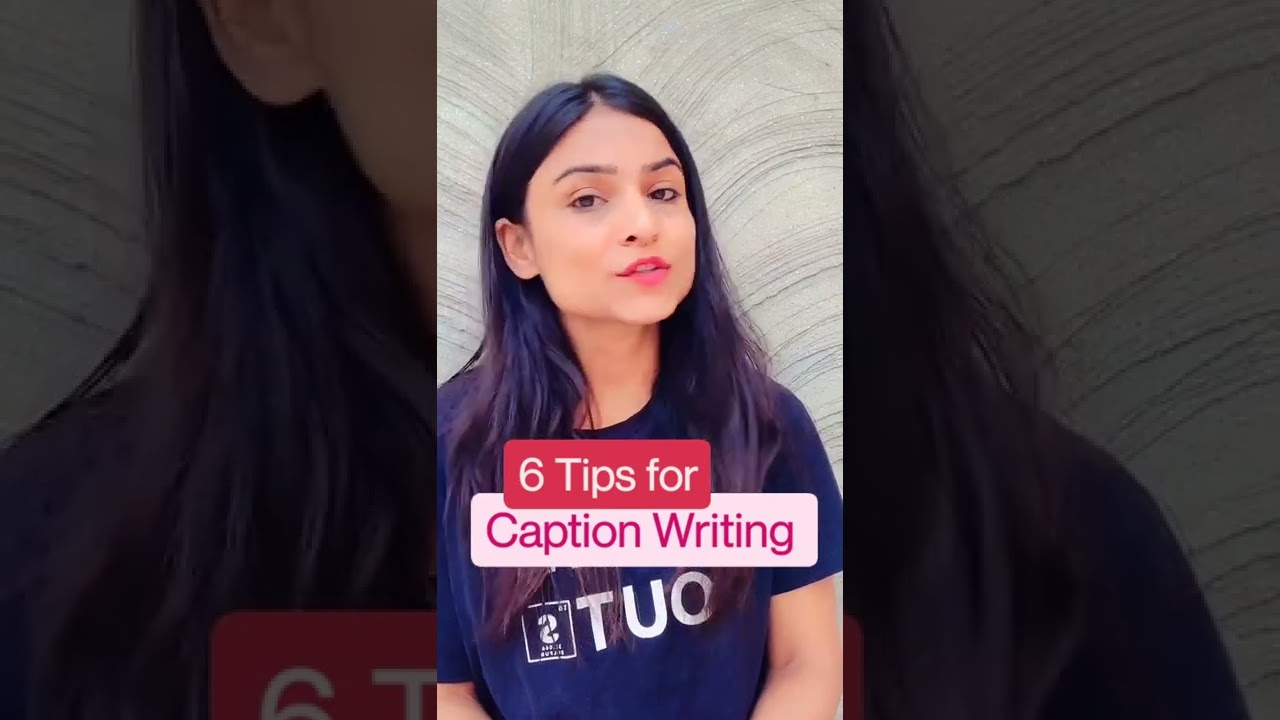6 Tips for Caption Writing #drpreett #shortsindia