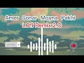Amar - Sonar - Moyna - Pakhi  ( Lofi Remix 2.O ) #lofi  #lofiremix #sadsong #sad