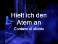 Rammstein - Klavier (Letras Alemán - Español ...
