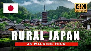 4K Walk Through Rural Japan | Kyoto, Shirakawa-Go & Hidden Mountain Villages 🇯🇵