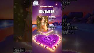 Download lagu selamat datang NOVEMBER.. ❤️❤️❤️ #statuswa #islamiclove #motivasi #katakatabijak mp3