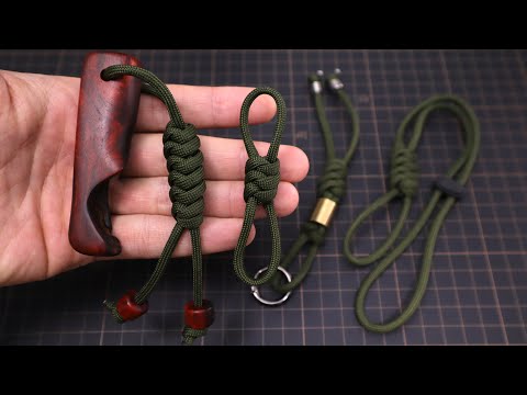 EASIEST to Tie PRO Snake Knots, Closed Loops, Adjustable Wrist Lanyard | Paracord Tutorials