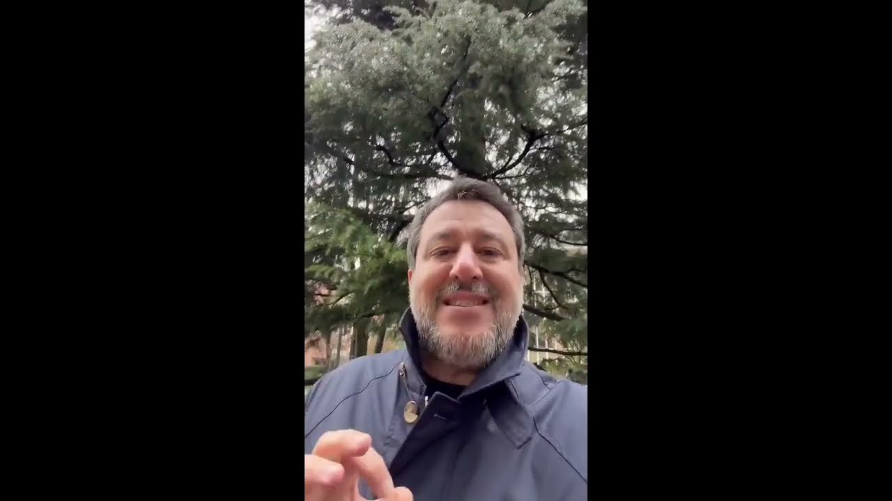 GLI AUGURI DI NATALE DI MATTEO SALVINI AGLI ITALIANI