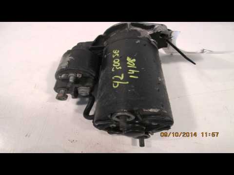 1992 Mercedes 300SE Starter motor 140TYPE - mbiparts.com Used OEM Mercedes Parts - Dismantler... OEM