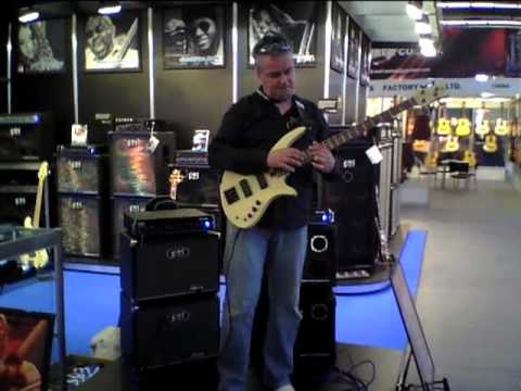 EBS Artist Fred Schneider tapping at MusikMesse 2011