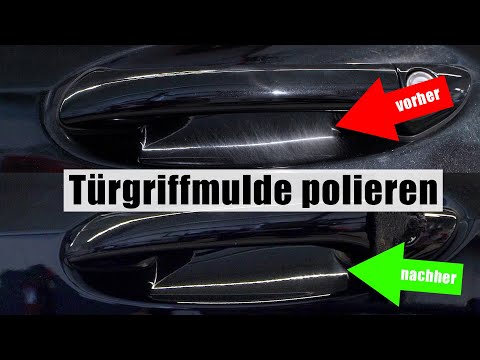 Remove scratches in the door handles | AUTOLACKAFFEN