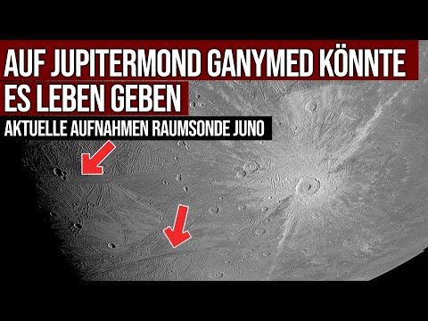 Life on Jupiter's moon Ganymede? - Recent photos from the Juno space probe