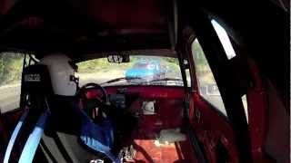 preview picture of video 'Vikke Racing Peugeot 205 GTI @ Suonenjoki JM *kaato*'
