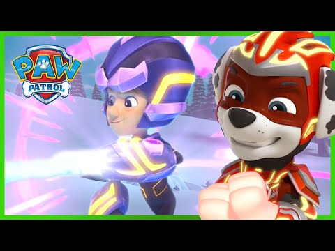 Mighty Pups vs. Harold and his Freeze Ray! - PAW Patrol Episode - Cartoons for Kids