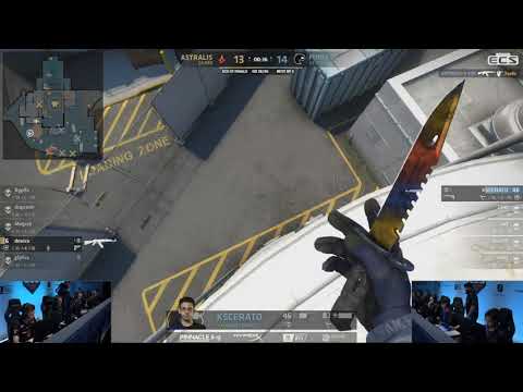 KSCERATO almost loses the round against Astralis