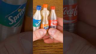 I shrink a bottle of cola by 100 times #cocacola #recycling #funny #amazing #prank #magic