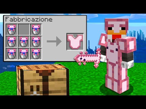 LA NUOVA ARMATURA DI AXOLOTL SU MINECRAFT