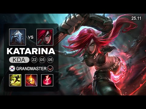 Katarina vs Viktor Mid - KR Challenger - Patch 25.11 Season 15