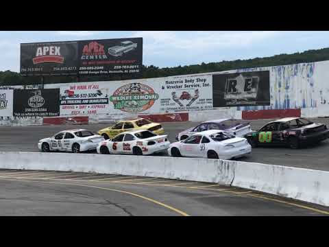 June 29, 2019 Huntsville Speedway Hot Shot Race.