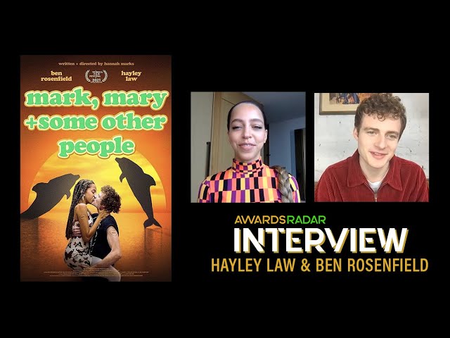 Stars Hayley Law & Ben Rosenfield talk about their romantic dramedy 'Mark, Mary & Some Other People'