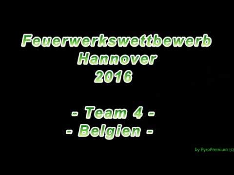[AUSSCHNITT] Feuerwerkswettbewerb Hannover 2016 - Team 4 - Belgien [PremiumHD]
