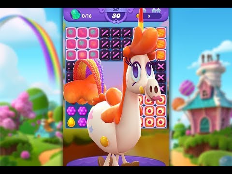 Candy Crush Friends Saga Level 367 (3 stars, No boosters)