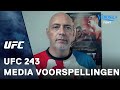 UFC 243 media voorspellingen