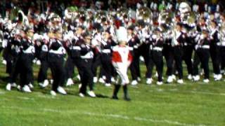 preview picture of video 'OSU Marching Band pregame at Woodmore High School'