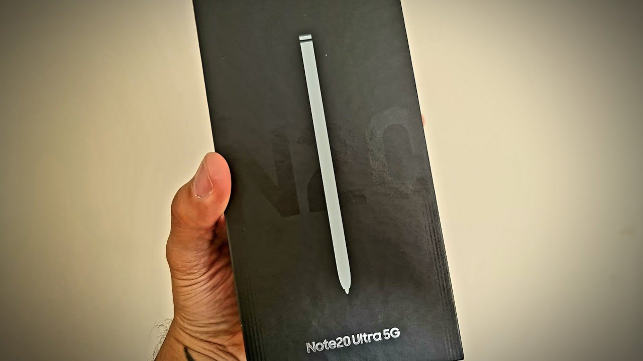 Galaxy Note 20 Ultra Unboxing (Mystic White UK)