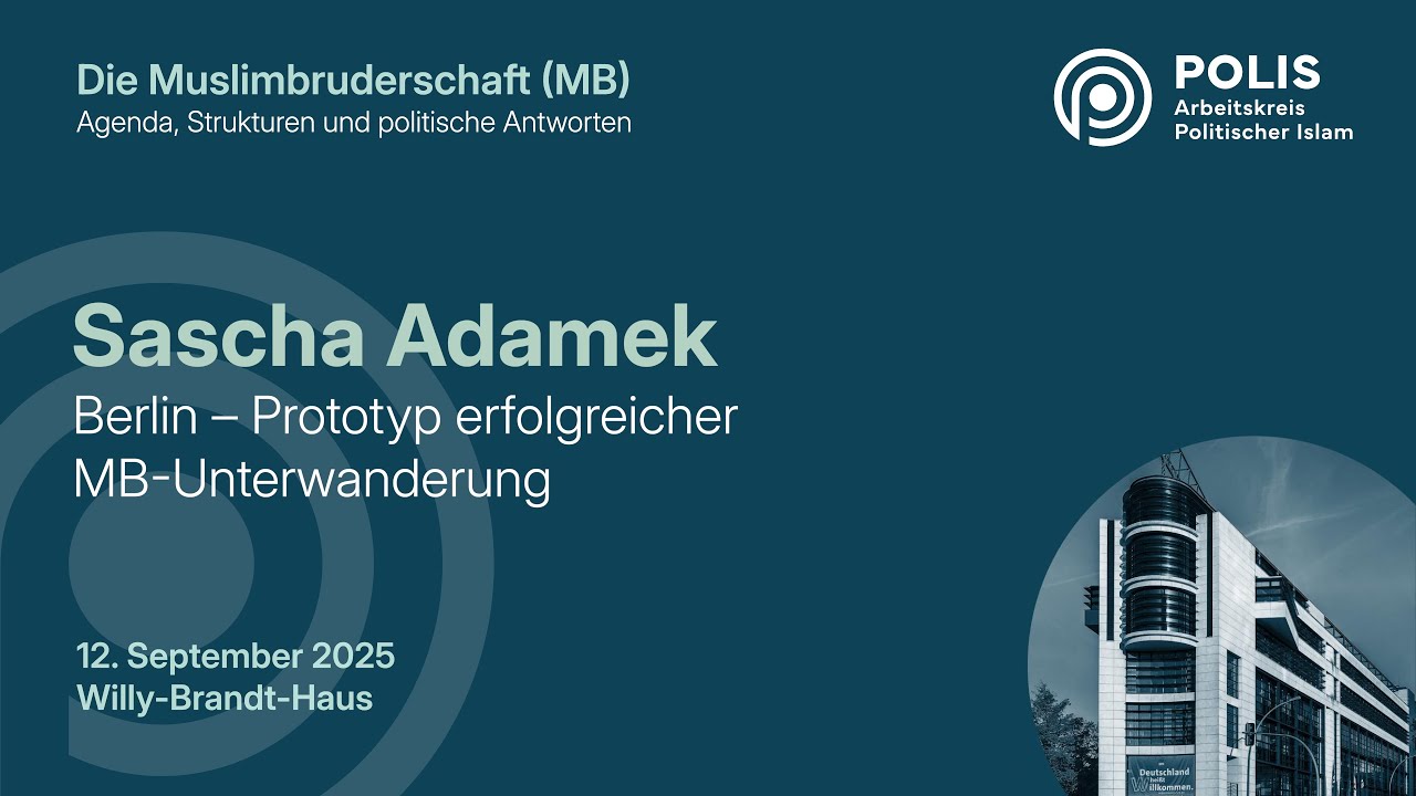»Berlin – Prototyp der Unterwanderung« | Vortrag von Sascha Adamek im Willy-Brandt-Haus