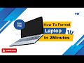 How To Format Window 9 10 11 Easy Process 2025