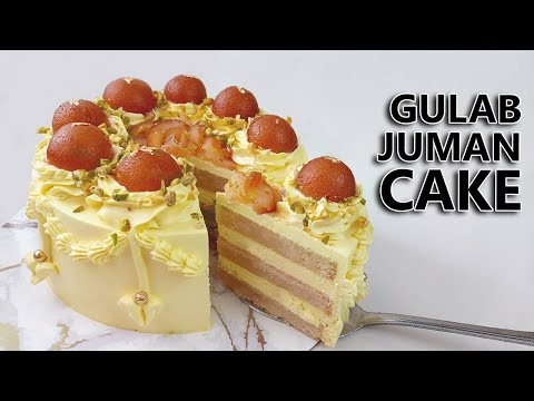 Gulab Jamun Cake | Diwali Special | Jolskitchen