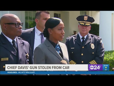Memphis police chief's secondary duty gun stolen from car in Cordova