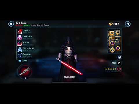 Thrawn Vader beats 352 speed DR 3v3