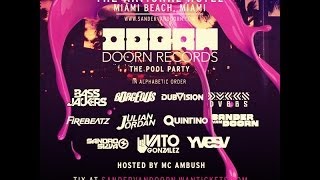 Doorn Records Pool Party @ The National Hotel #MMW2014 03/29/14