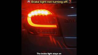 Don't Ignore This Brake 🚘 Light Problem 🧐 It Could Lead to Bigger Issues..❓ #Breaklight #car