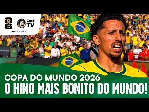 IMPOSSÍVEL NÃO SE EMOCIONAR! O PRIMEIRO HINO NACIONAL DO BRASIL NA COPA DO MUNDO FIFA™ 2026