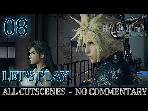 FINAL FANTASY 7 REMAKE Gameplay Walkthrough Part 8 FULL GAME [PS4] - No Commentary