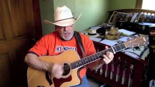 1828 -  That&#39;s How A Cowgirl Says Goodbye  - Tracy Lawrence vocal &amp; acoustic guitar cover &amp; chords