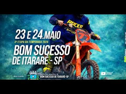 📍 Bom Sucesso de Itararé/SP - COPA  SÃO RAFAEL DE MOTOCROS