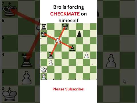 "Bro Just Forced Checkmate On Himself 🤯😂 | Epic Chess Blunder"