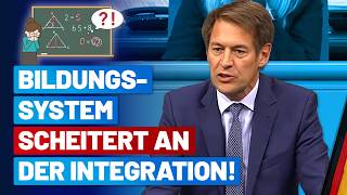 Deutschlands Bildung bricht wegen Migration ein! - Dr. Götz Frömming - AfD-Fraktion im Bundestag