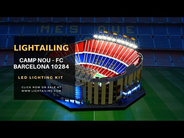 Vídeo relacionado con GEAMENT Kit de Luces LED Compatible con LEGO Camp NOU FC Barcelona - Conjunto de luz para Creator 10284 (Juego Lego no Incluido)