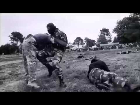 Trening sztuki walki komandosów