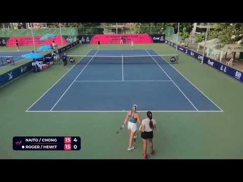 Eudice Chong/Yuki Naito v Dalayna Hewitt/Anna Rogers - W75 Nonthaburi