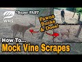 All About My Mock Vine Scrapes