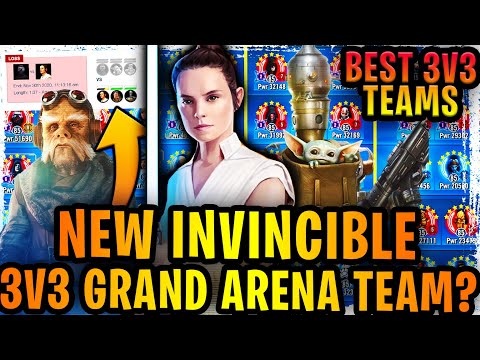New "Invincible" 3v3 Grand Arena Team? Best 3v3 Teams + How to Counter All GLs - January 2021